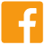 Facebook Logo Orange