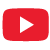 YouTube Logo White