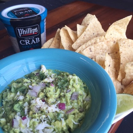 Crab Guacamole Recipe from Phillips Kicks Taco Tuesday up a Notch