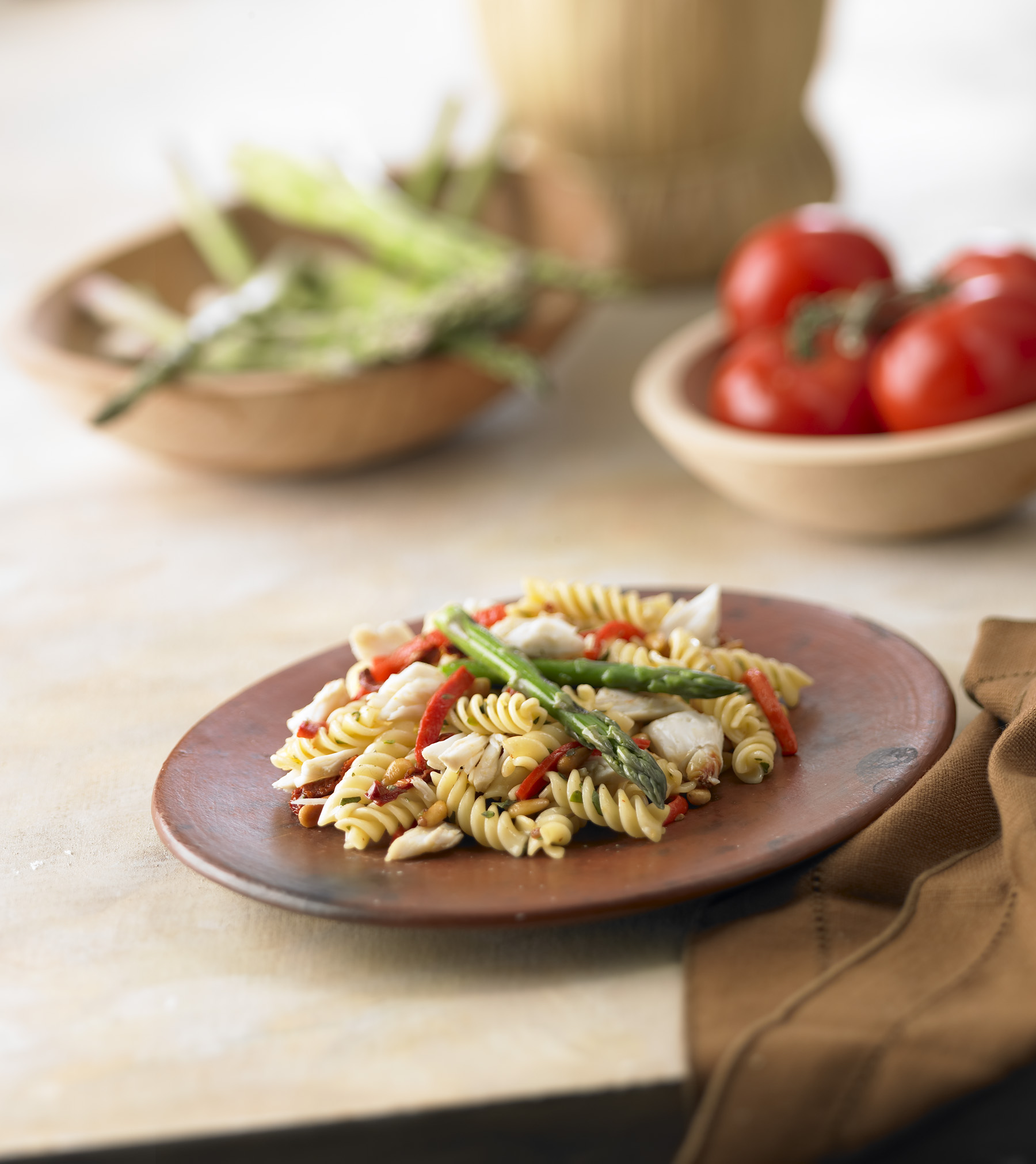 Tuscan Crab and Asparagus Pasta Recipe by Michael W. of Chicago, IL