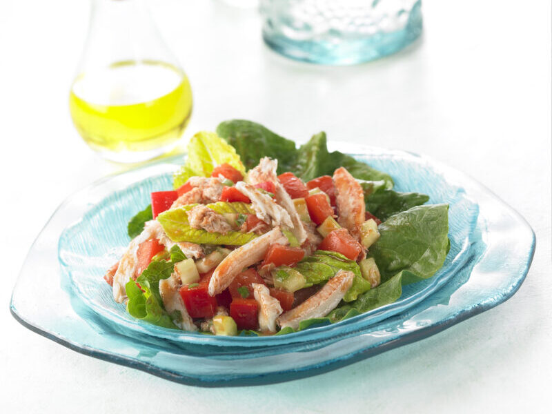 Bloody Mary Crab Salad Recipe is packed with crab meat and flavor
