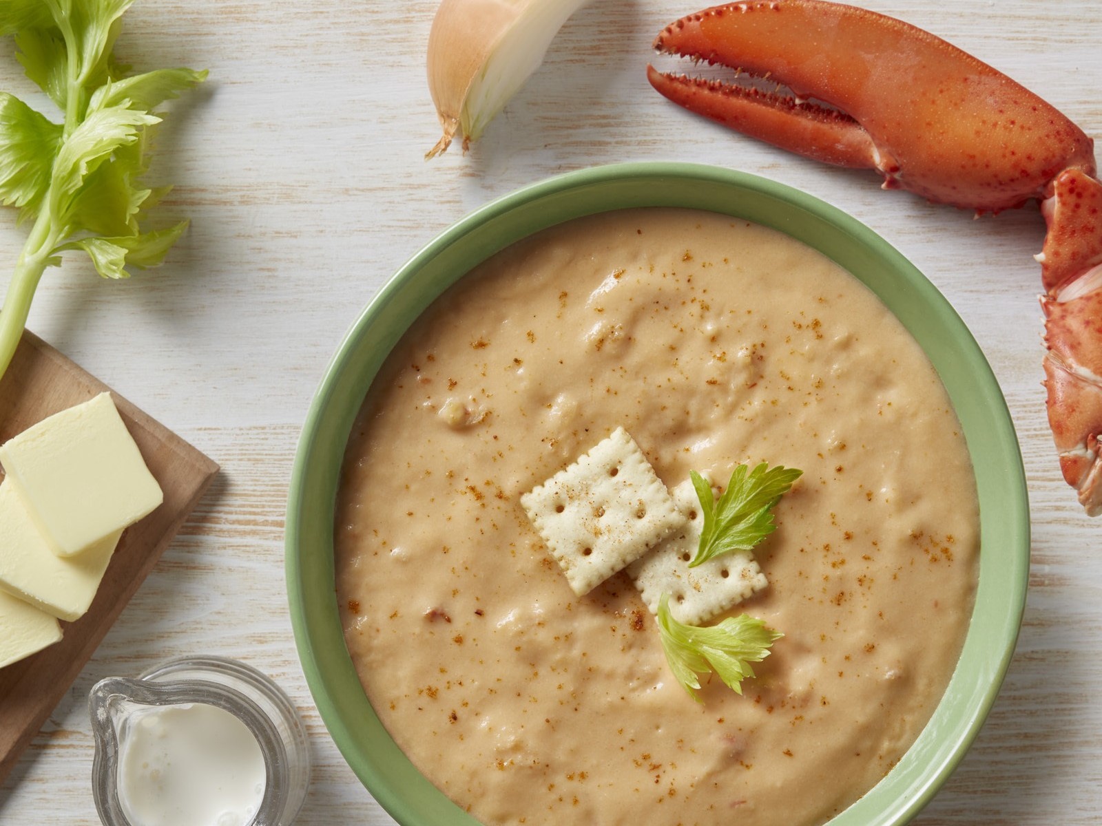 Lobster Bisque—(4) 4lb. Bags from Phillips Seafood—the perfect prelude