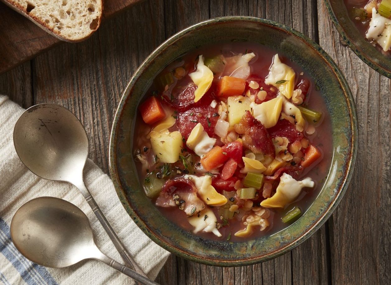 Manhattan Clam & Lentil Chowder - Phillips Foods, Inc.