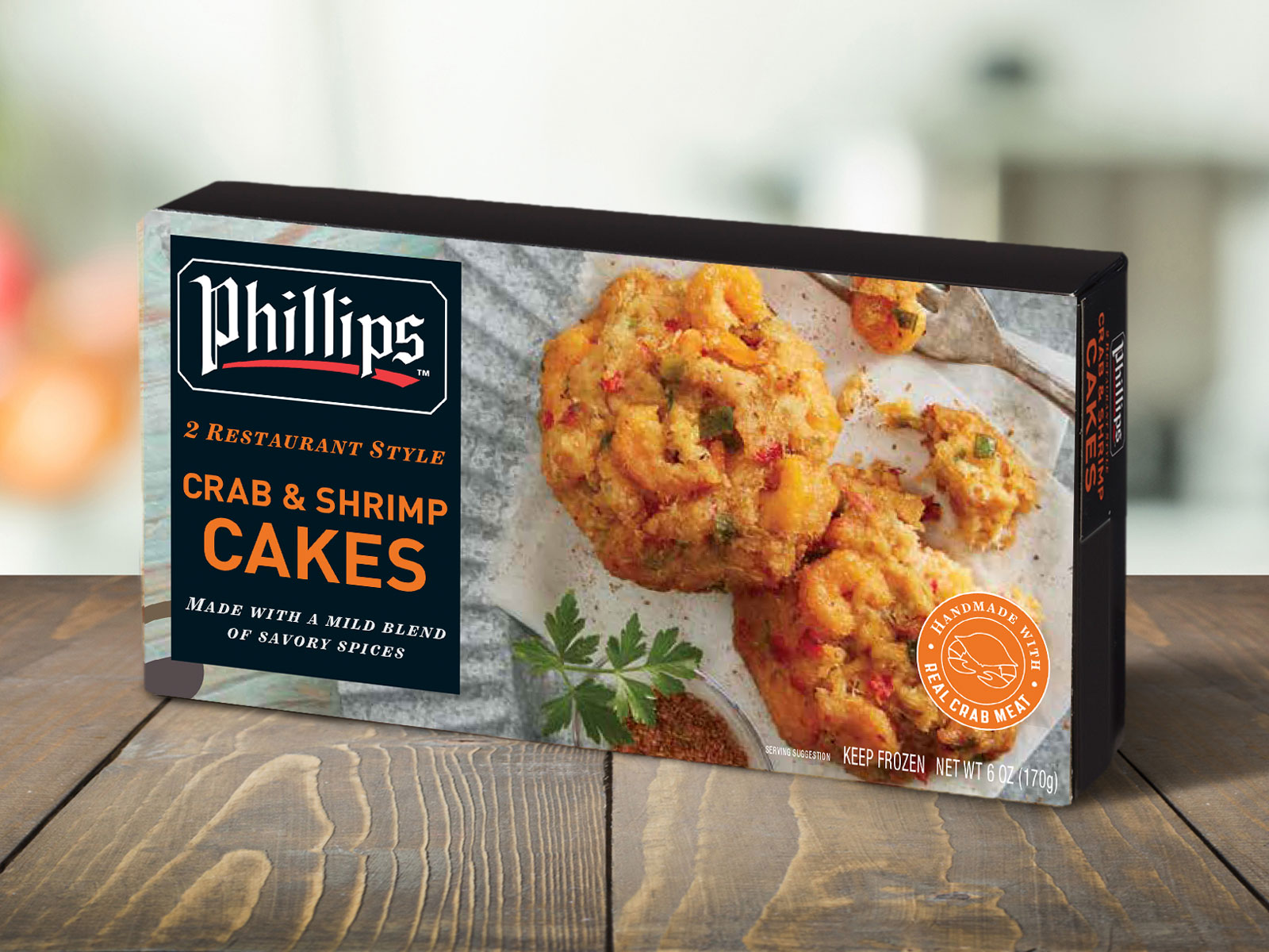 Crab Shrimp Cakes Phillips Foods