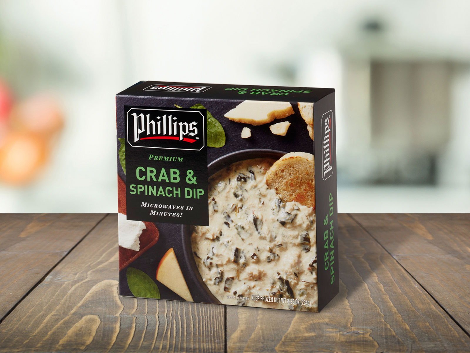Phillips Crab and Spinach Dip —Maryland style flavor in every bite.