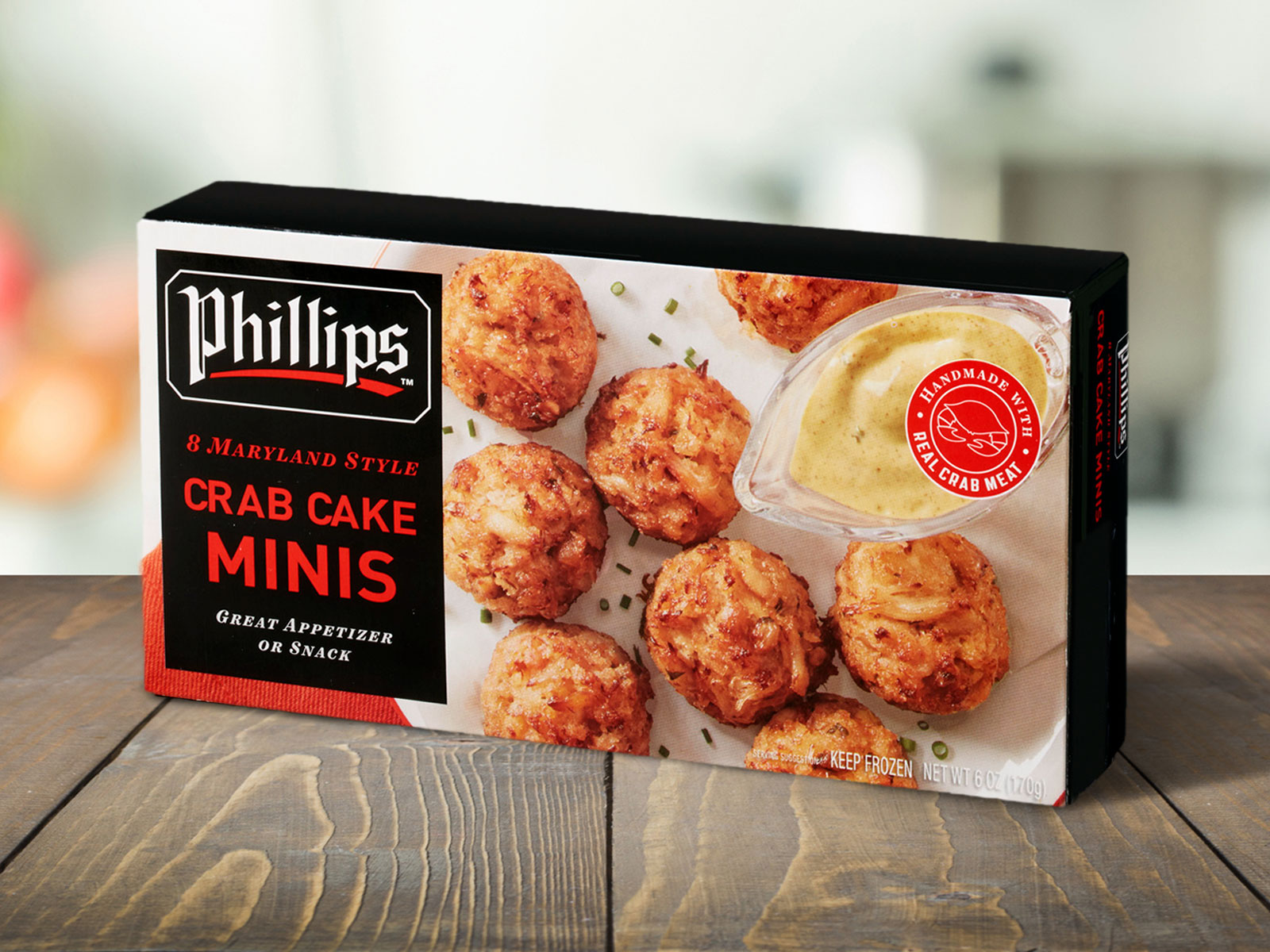 Handy 0.75 oz. Handmade Gourmet Mini Crab Cakes - 100/Case