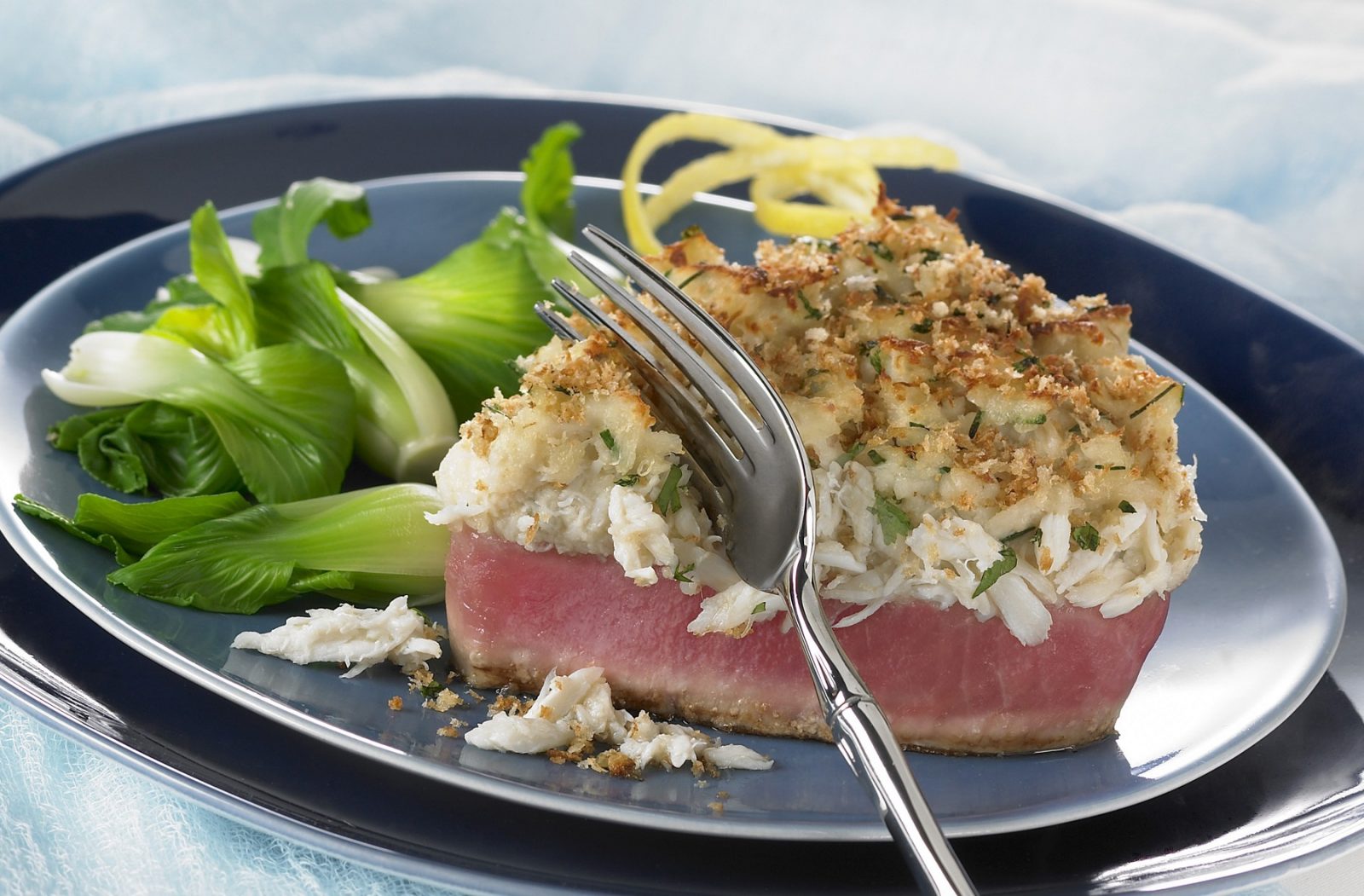 Crab Crusted Seared Ahi Recipe—inspired by Chef Rodelio Aglibot