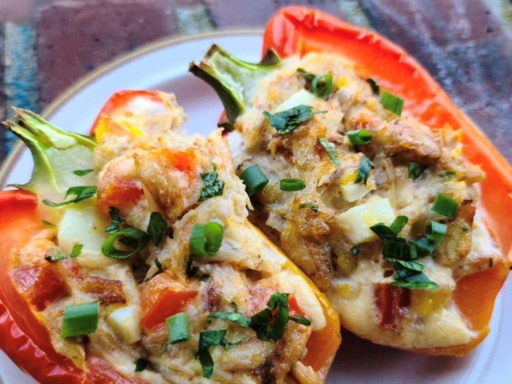 Crab Salad Stuffed Peppers Recipe by Jaime Y. of North Brunswick, NJ