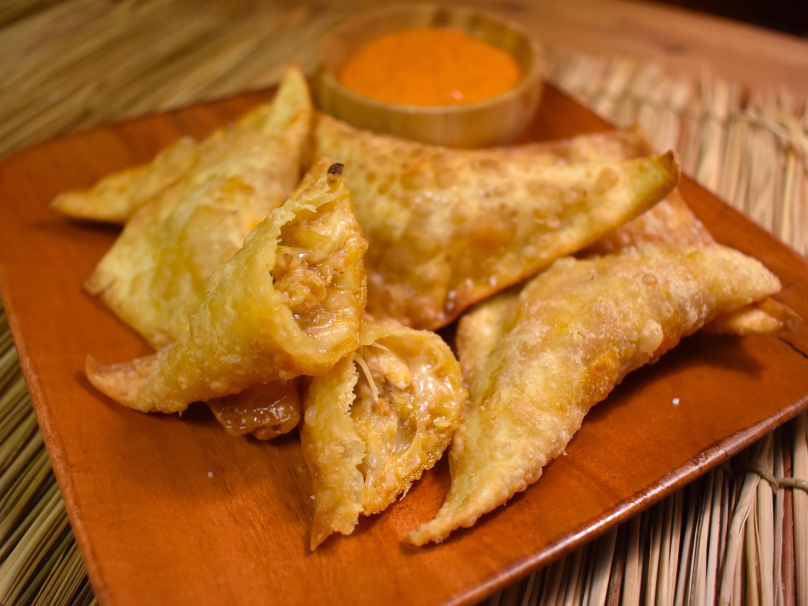 Crab and Chorizo Wonton Empanadas from Lynn A. of Fremont, NE