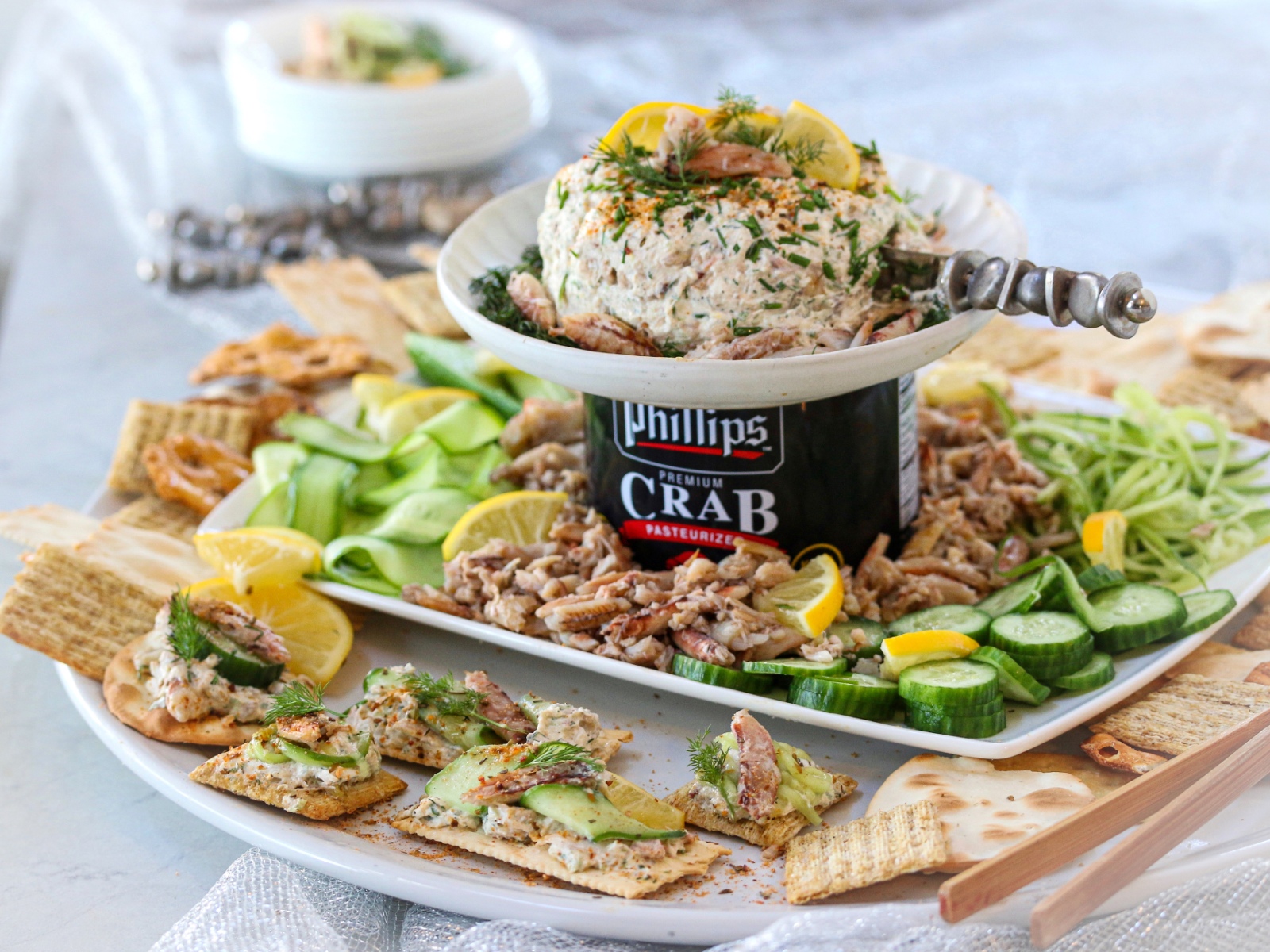 Crab and Cucumber Dill Spread Recipe from Merry G. of Newhall, CA