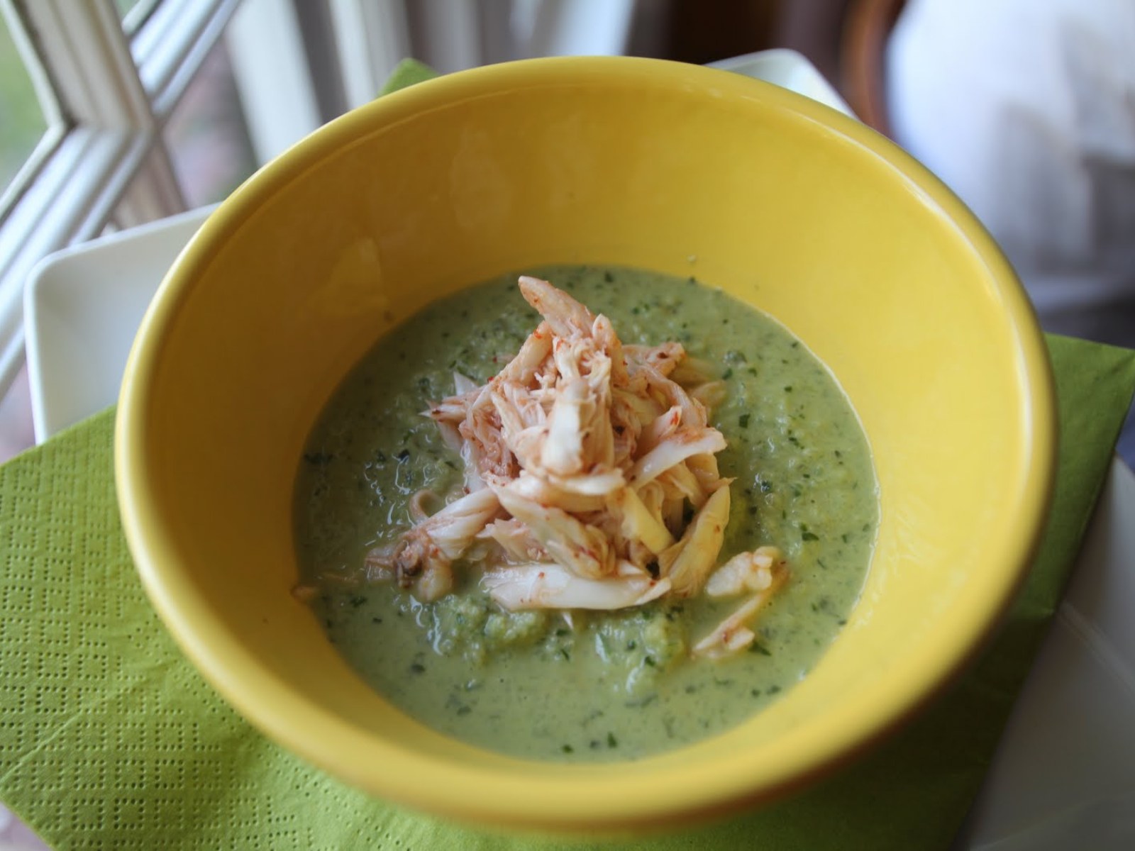 Green Garden Gazpacho Recipe created by Wente Vineyards