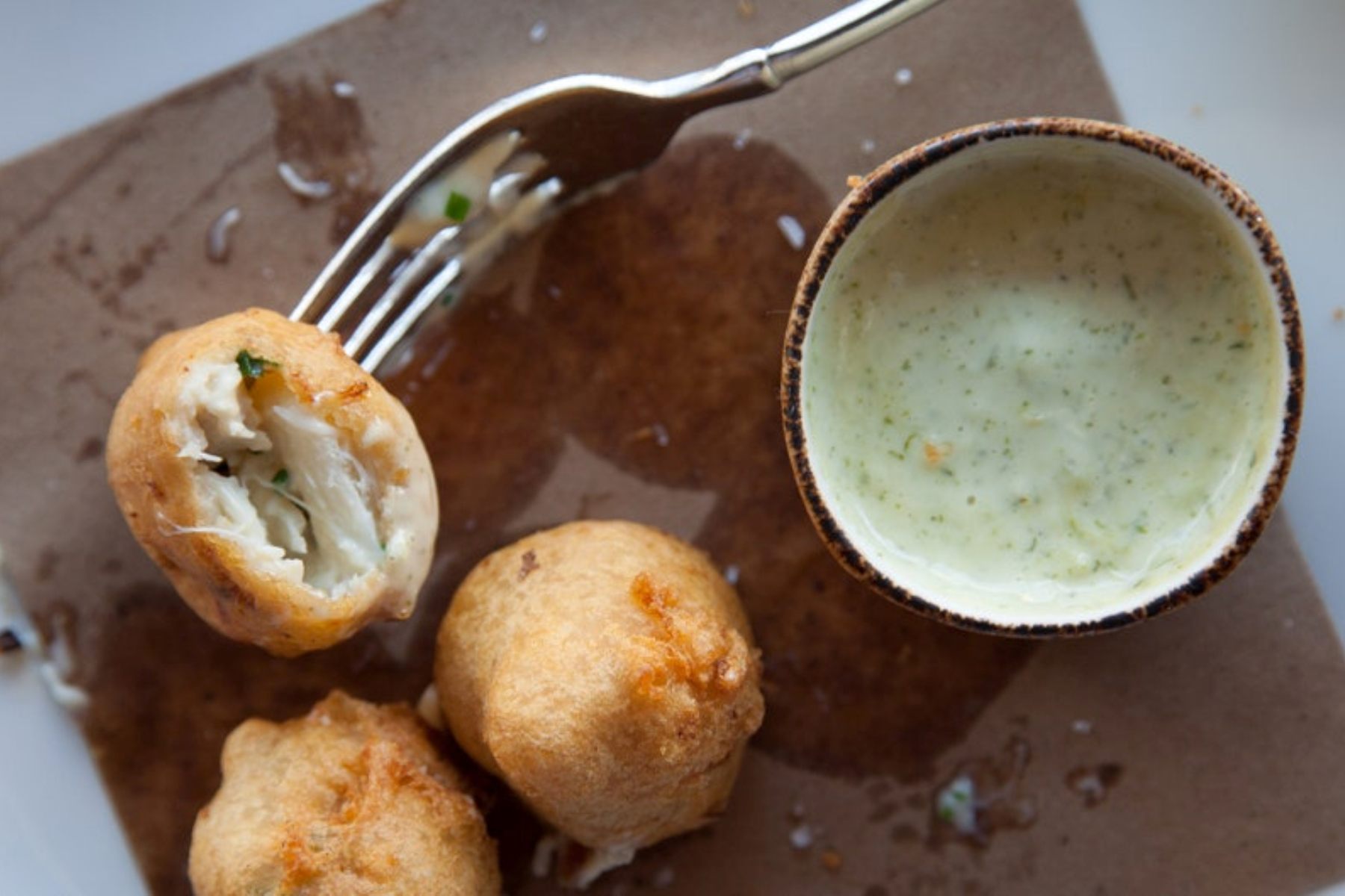 Blue Crab Beignets Recipe from Sharon W. of Round Lake, IL