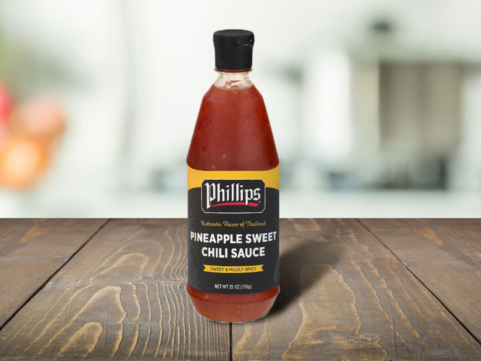 Pineapple Sweet Chili Sauce is moderately Spicy and Sweet