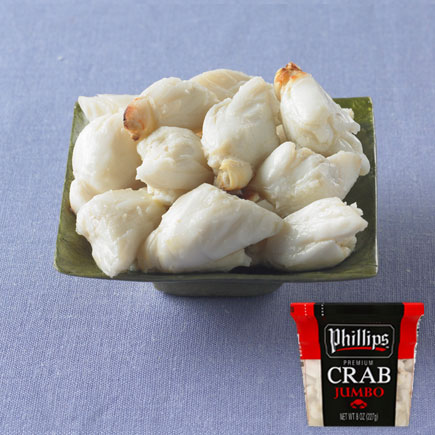 Jumbo Lump Crab Meat, 8 oz Plastic