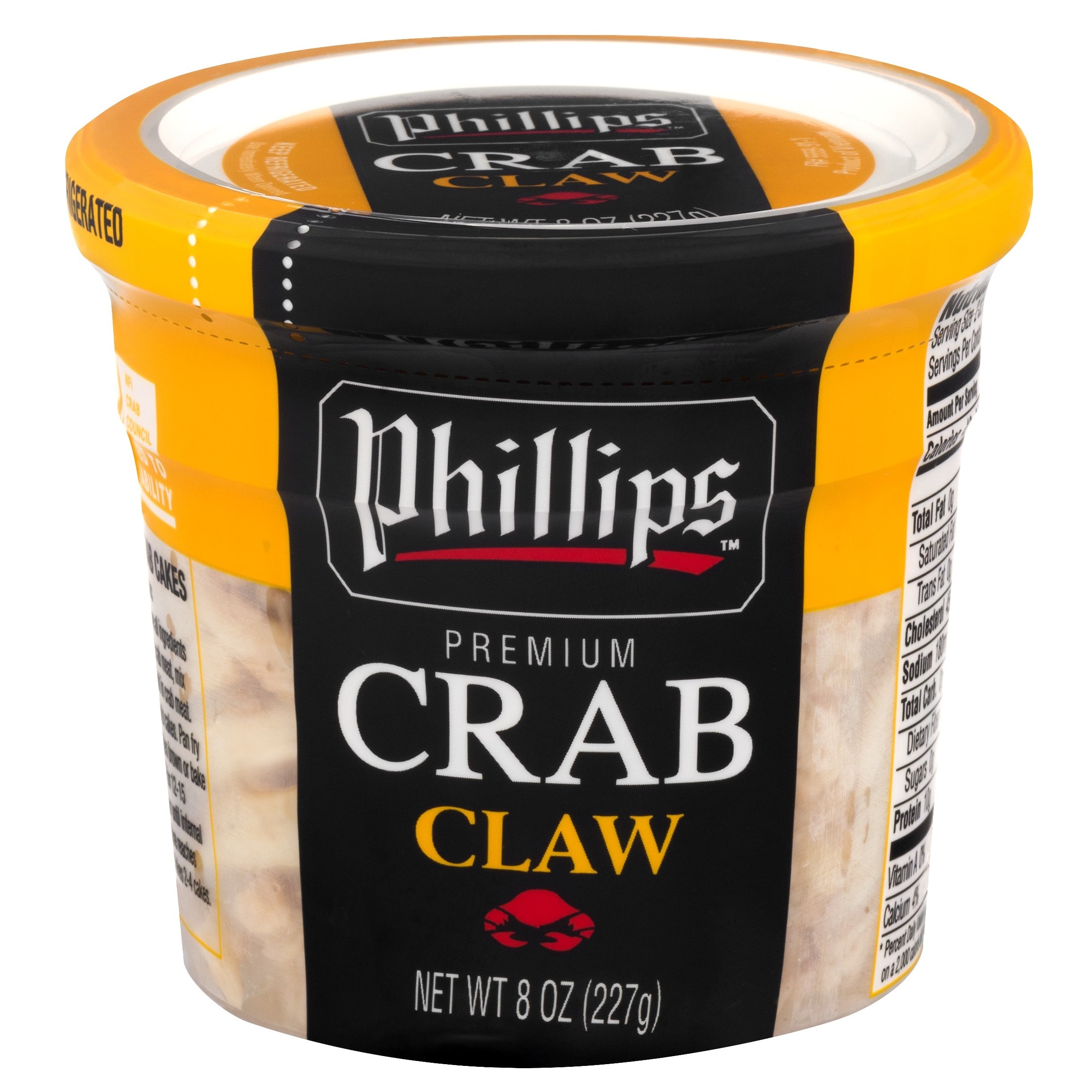 Claw Crab Meat, 8 oz Plastic