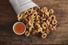 Salt & Pepper Calamari, (12) 10oz.