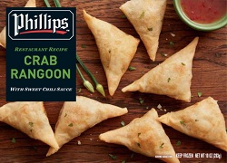 Retail Crab Rangoon, (12) 8ct