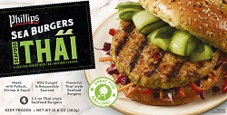 Thai Style Seafood Burgers, (12) 4ct