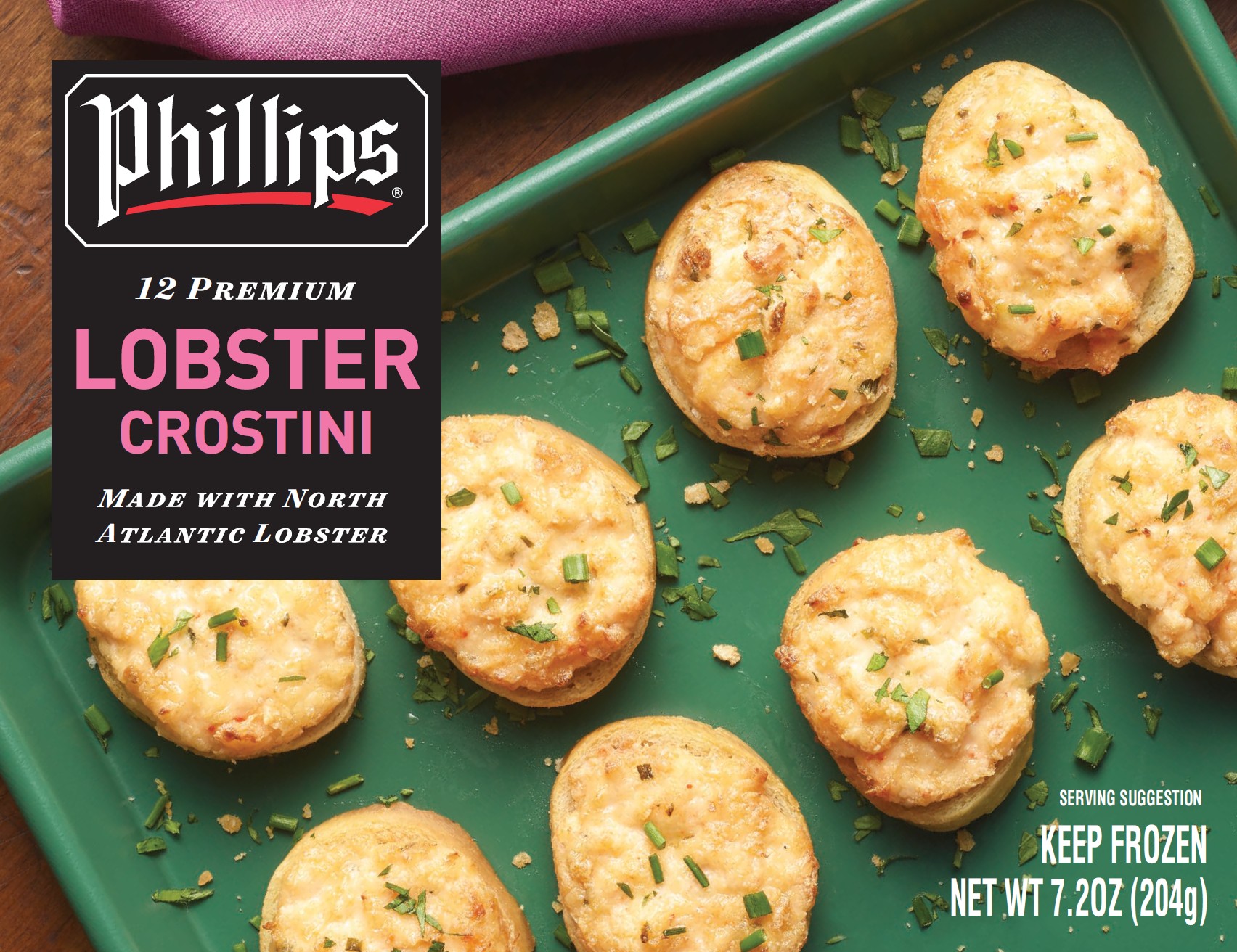 Lobster Crostini, (8) 12ct