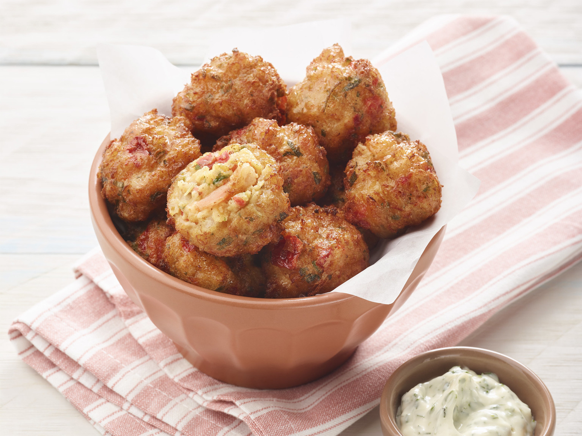 Shrimp Fritter, (4) 3lb Tub