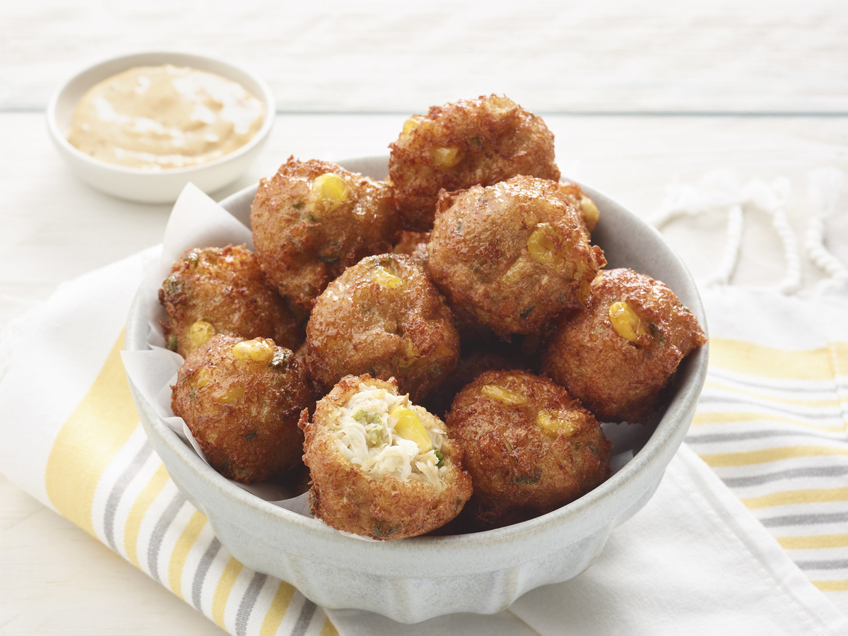 Crab & Corn Fritter, (4) 3lb Tub