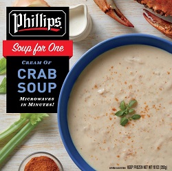 Cream of Crab Soup, (12) 10oz.