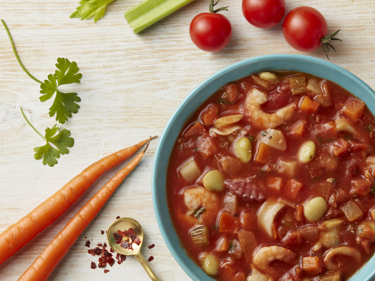 Seafood Cioppino, (12) 10oz